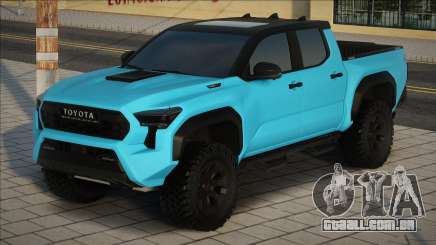 Toyota Tacoma 2024 TRD Pro Blue para GTA San Andreas