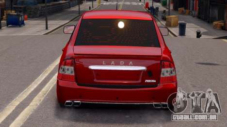 Lada Priora 2170 Vossen para GTA 4