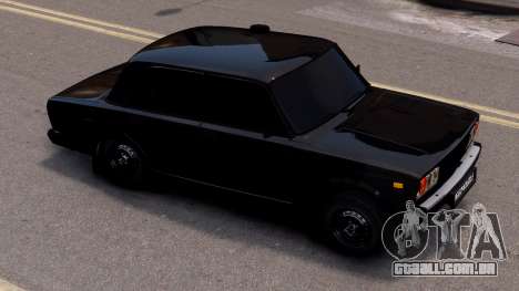 Vaz 2107 [Black] para GTA 4