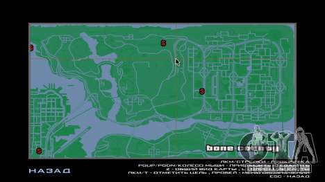 Green Map para GTA San Andreas