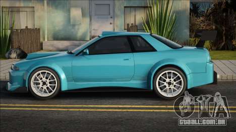 Nissan Skyline R32 Custom Blue para GTA San Andreas