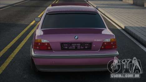 BMW 730i Pink para GTA San Andreas