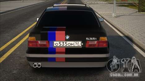 BMW 535i [Black] para GTA San Andreas