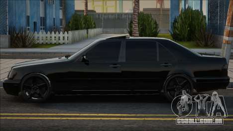 Mercedes-Benz S600 Black edit para GTA San Andreas
