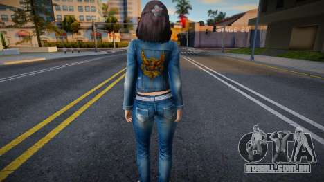 Fatal Frame 5 Haruka Momose - Jacket Jeans v2 para GTA San Andreas
