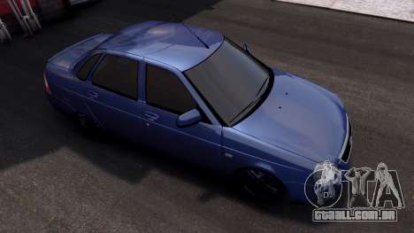 Lada Priora [Blue Variant] para GTA 4