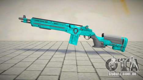 Green-Blue Cuntgun para GTA San Andreas