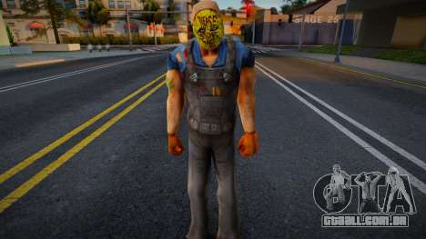 Character from Manhunt v22 para GTA San Andreas