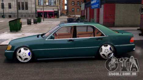 Mercedes-Benz W140 BRABUS para GTA 4