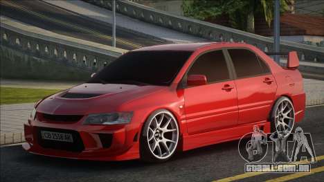 Mitsubishi Lancer Evolution [UKR] para GTA San Andreas