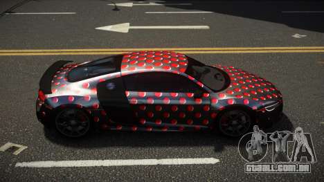 Audi R8 V10 R-Sport S6 para GTA 4