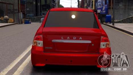Lada Priora [Red Color] para GTA 4