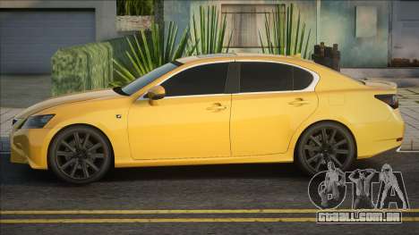 Lexus GS350 [Yellow] para GTA San Andreas