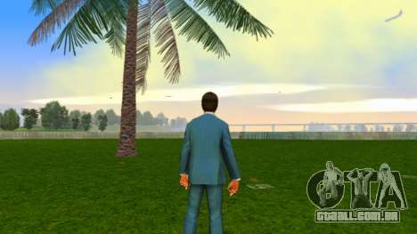 Tony Montana em um terno azul para GTA Vice City