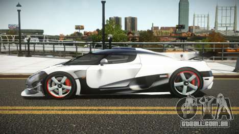 Koenigsegg Agera One G-Sport S3 para GTA 4