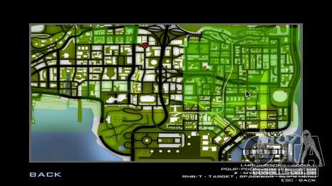 Grenn Map Advance RP (58 pontos) para GTA San Andreas