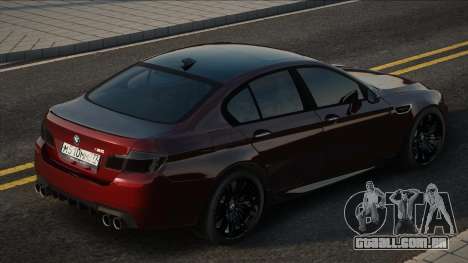 BMW M5 F10 Vesnevaya para GTA San Andreas