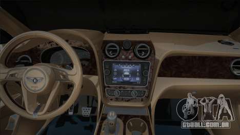 Bentley Bentayga [Black1] para GTA San Andreas