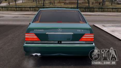 Mercedes-Benz W140 BRABUS para GTA 4