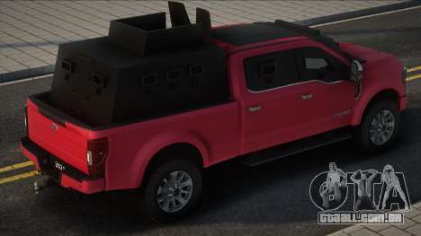 Ford Super Duty Red para GTA San Andreas