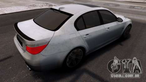 BMW M5 E60 White para GTA 4