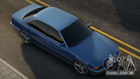 BMW 730i E38 [Blue] para GTA San Andreas