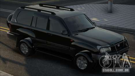 Toyota Land Cruiser 100 Black para GTA San Andreas