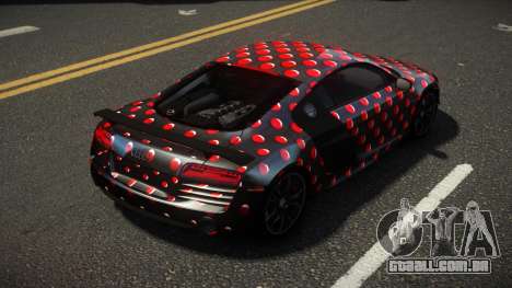 Audi R8 V10 R-Sport S6 para GTA 4