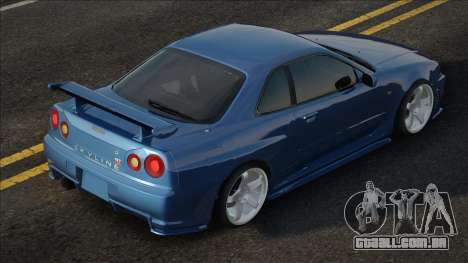 Nissan Skyline GT-4 R34 NISMO para GTA San Andreas
