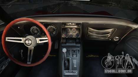 Chevrolet Corvette C3 Convertible [Red] para GTA San Andreas