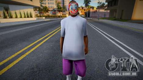 Ballas1 Clown para GTA San Andreas