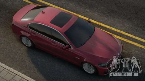 BMW 5 Vermelho para GTA San Andreas