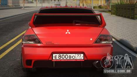 Mitsubishi Lancer Evolution Red Edition para GTA San Andreas