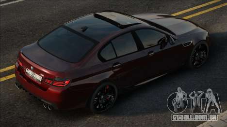 BMW M5 F10 Cereja para GTA San Andreas