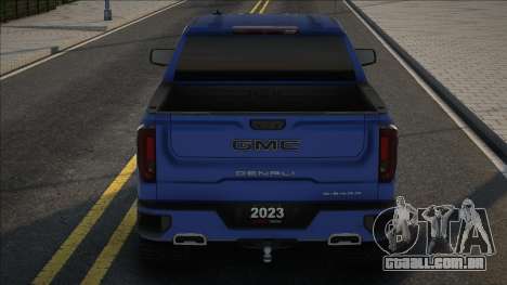 GMC Sierra Denali 2023 Ultimate Blue para GTA San Andreas