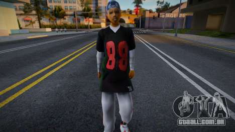 Gangrl3 Upscaled Ped para GTA San Andreas