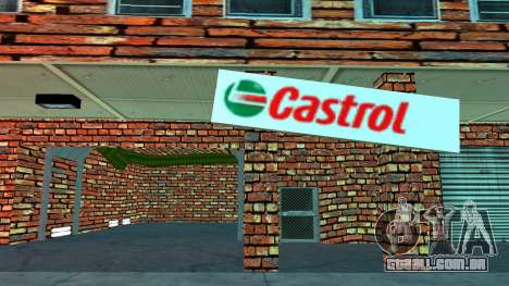 Docks Pay N Spray Castrol Mod para GTA Vice City