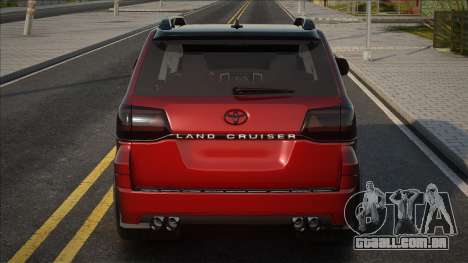 Toyota Land Cruiser 200 Red para GTA San Andreas
