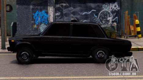 Vaz 2107 [Black] para GTA 4