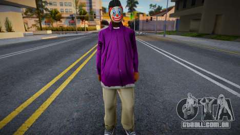 Ballas3 Clown para GTA San Andreas