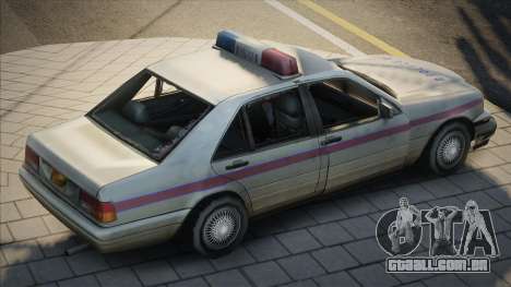 Nissan Crew (Police Car) from Resident Evil 6 para GTA San Andreas