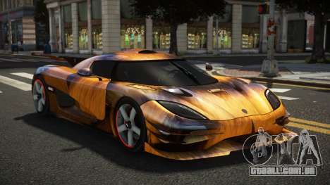 Koenigsegg Agera One G-Sport S13 para GTA 4