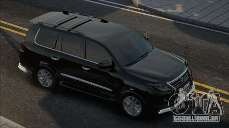 Lexus LX570 Black Edition para GTA San Andreas