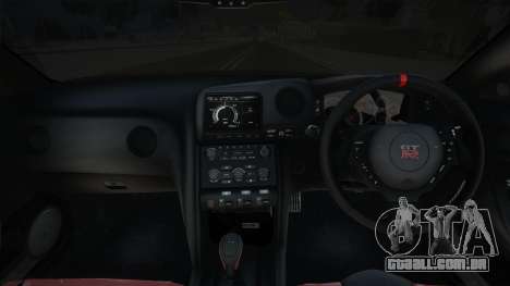 Nissan GT-R R35 [Black] para GTA San Andreas