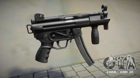 Black MP5Lng para GTA San Andreas