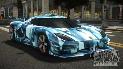 Koenigsegg Agera One G-Sport S1 para GTA 4