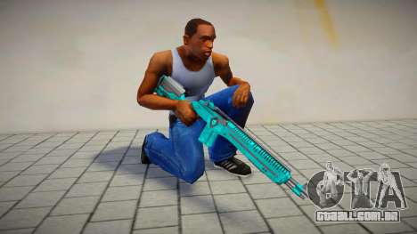 Green-Blue Cuntgun para GTA San Andreas