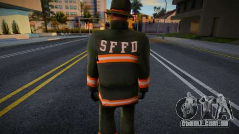 Sffd1 Upscaled Ped para GTA San Andreas