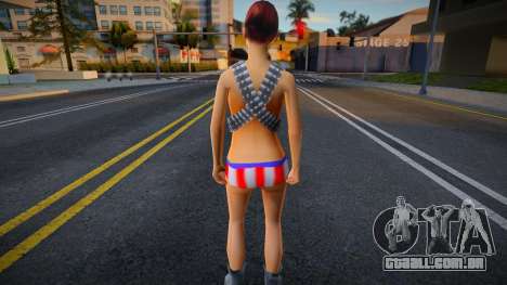 Gungrl2 Upscaled Ped para GTA San Andreas