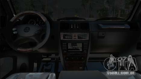 Mercedes-Benz G500 Black ver para GTA San Andreas